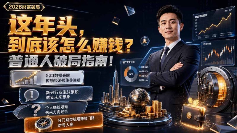 付费文章:这年头,到底该怎么赚钱?普通人破局指南! - 技研社-技研社