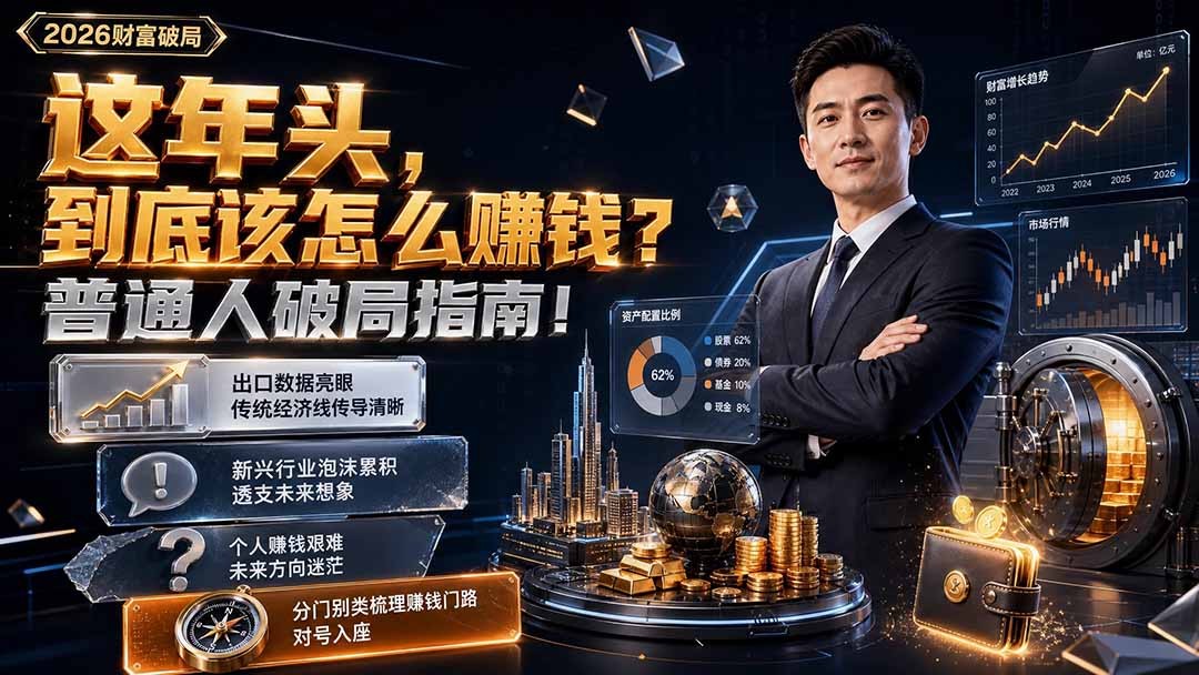 付费文章:这年头,到底该怎么赚钱?普通人破局指南! 付费文章:这年头,到底该怎么赚钱?普通人破局指南!