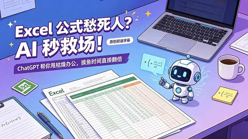 想搞Excel?这份AI技能研习资料把路铺好了-技研社