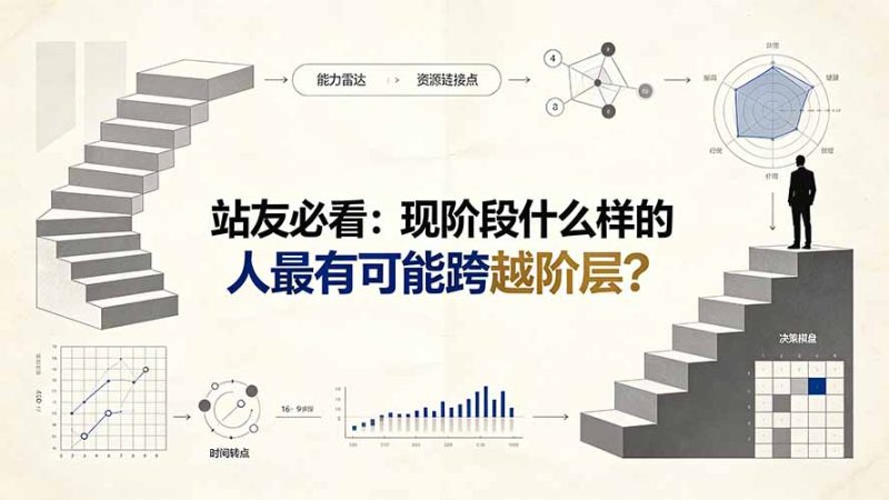 付费文章:站友必看:现阶段什么样的人最有可能跨越阶层? - 技研社-技研社