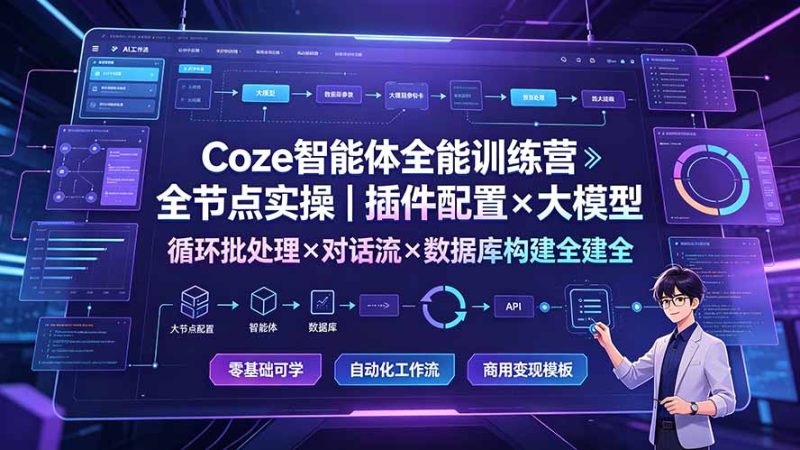 Coze智能体全能训练营-技研社