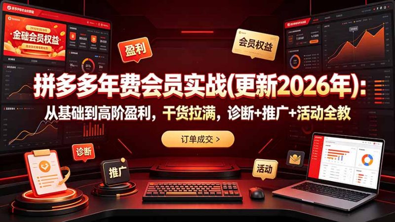拼多多年费会员实战-技研社