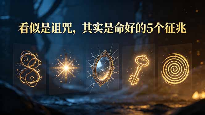 付费文章：看似是诅咒，其实是命好的5个征兆 - 技研社-技研社