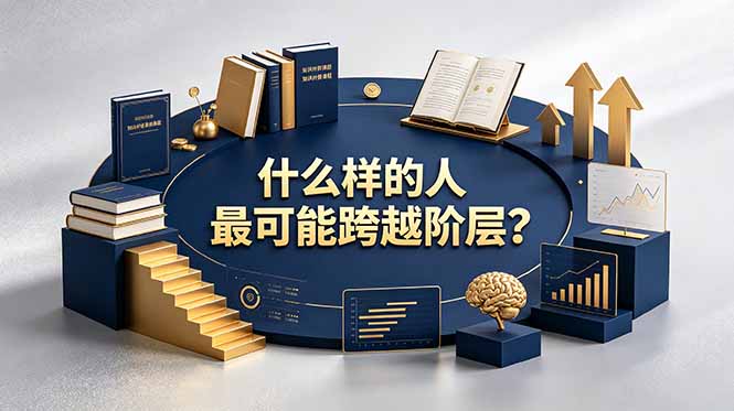 付费文章：什么样的人最可能跨越阶层？具备这五种特质，普通人也能顺利跨越阶层 - 技研社-技研社