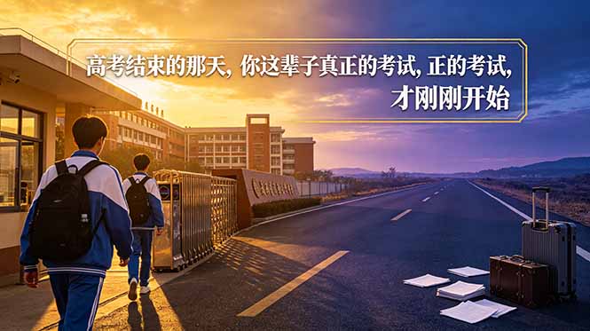 付费文章:高考结束的那天,你这辈子真正的考试,才刚刚开始 付费文章:高考结束的那天,你这辈子真正的考试,才刚刚开始