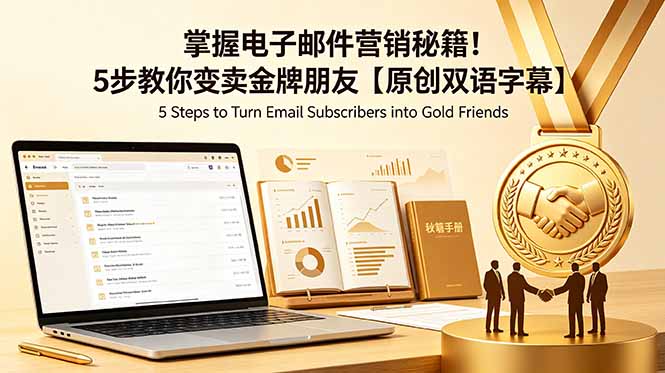 掌握电子邮件营销秘籍!5步教你变卖金牌朋友【原创双语字幕】 掌握电子邮件营销秘籍!5步教你变卖金牌朋友【原创双语字幕】