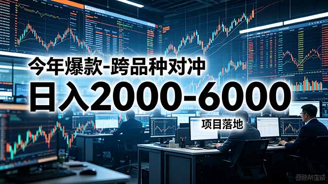 今年爆款-跨品种对冲日入2000-6000，项目落地！ - 技研社-技研社