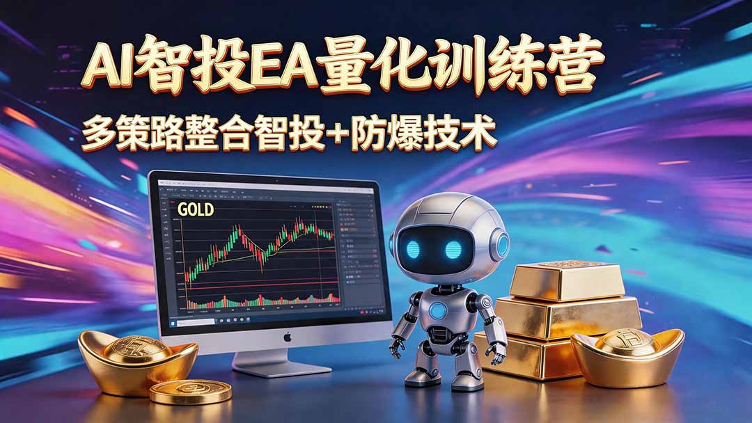 AI智投EA量化运营技术,自动化黄金操盘技术,小白也可以轻松上手日入1000+ AI智投EA量化运营技术,自动化黄金操盘技术,小白也可以轻松上手日入1000+