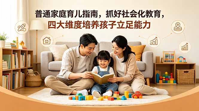 付费文章:普通家庭育儿指南,抓好社会化教育,四大维度培养孩子立足能力 付费文章:普通家庭育儿指南,抓好社会化教育,四大维度培养孩子立足能力
