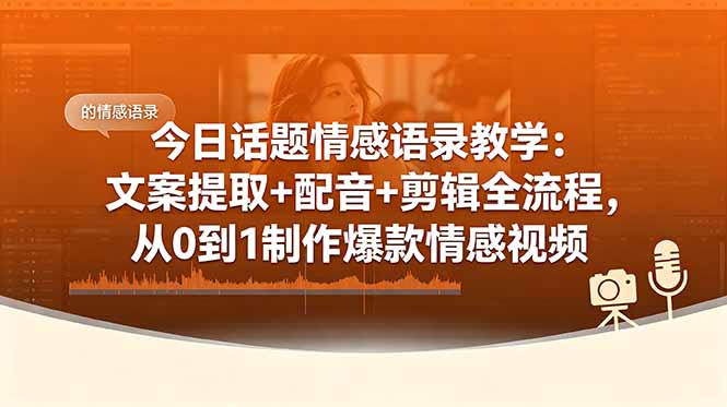 今日话题情感语录教学-技研社