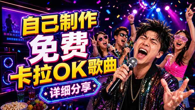 免费卡拉OK歌曲制作全攻略:音轨分离字幕制作,零基础快速做出专业K歌视频 免费卡拉OK歌曲制作全攻略:音轨分离字幕制作,零基础快速做出专业K歌视频
