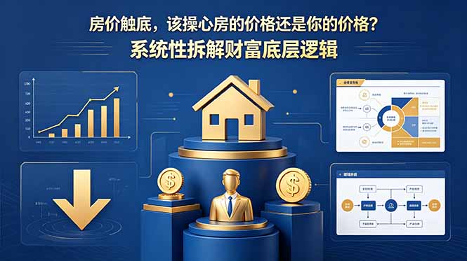付费文章:房价触底,该操心房的价格还是你的价格?系统性拆解财富底层逻辑 付费文章:房价触底,该操心房的价格还是你的价格?系统性拆解财富底层逻辑