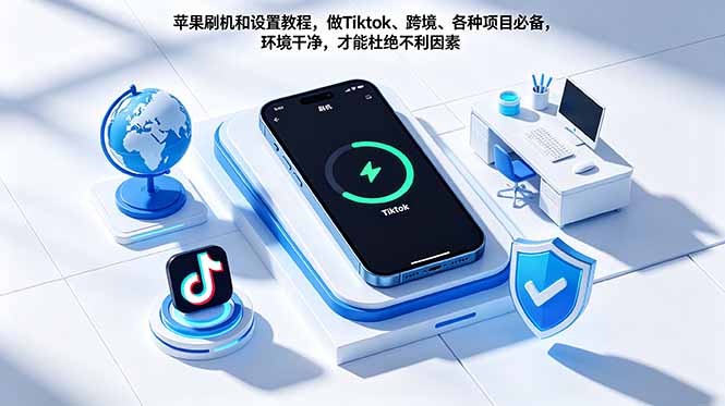 苹果刷机和设置教程，做Tiktok、跨境、各种项目必备，环境干净，才能杜绝不利因素 - 技研社-技研社
