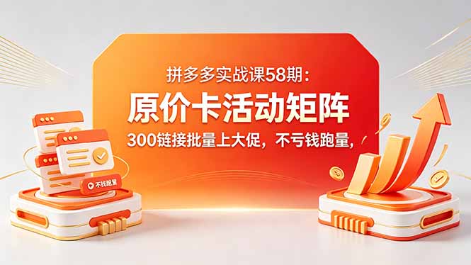 拼多多实战课58期-技研社