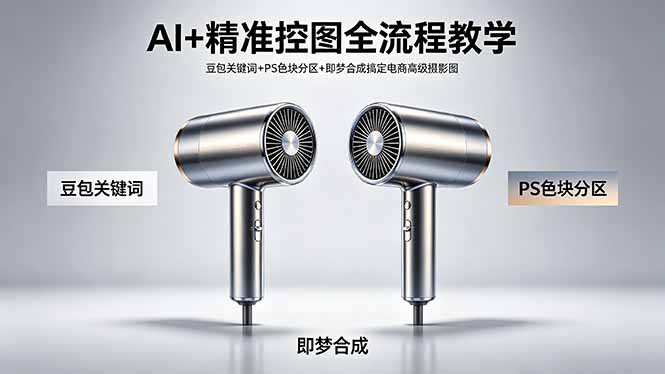 AI+精准控图全流程教学-技研社