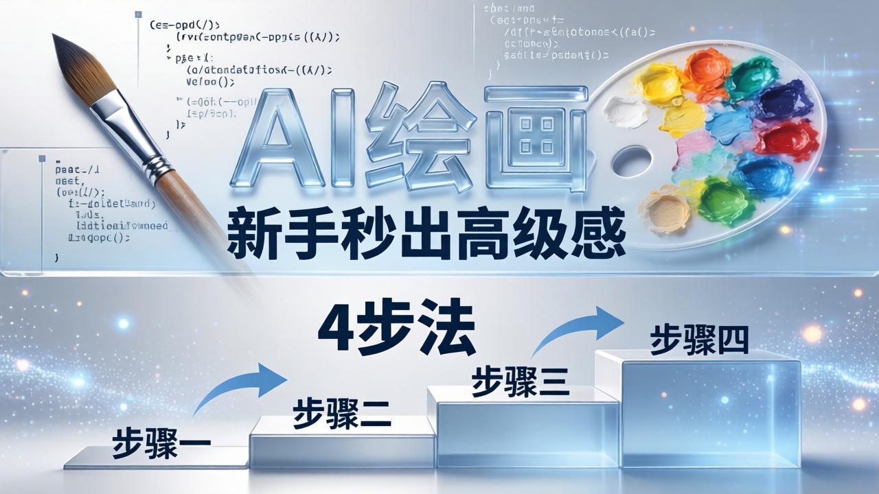 AI绘画入门别再硬磕了!即梦4步法:万能提示词公式+BRTR框架,新手秒出高级感 AI绘画入门别再硬磕了!即梦4步法:万能提示词公式+BRTR框架,新手秒出高级感