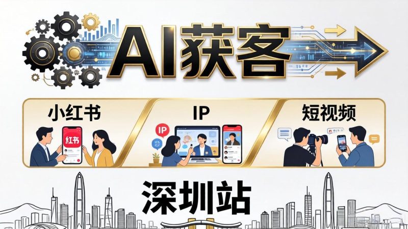 2026AI获客大课深圳站-技研社