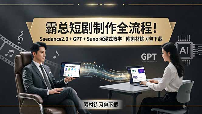 霸总短剧制作全流程!Seedance2.0-技研社