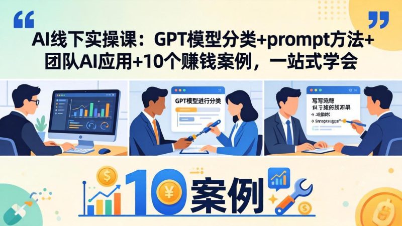 想搞AI线下实操课？这份AI技能研习资料把路铺好了-技研社