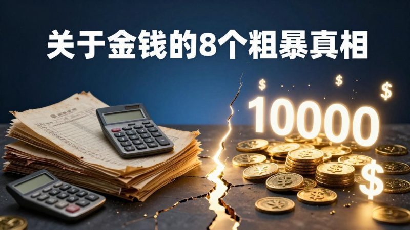 付费文章：关于金钱的 8 个粗暴真相，彻底重塑你的赚钱思维与财富认知 - 技研社-技研社
