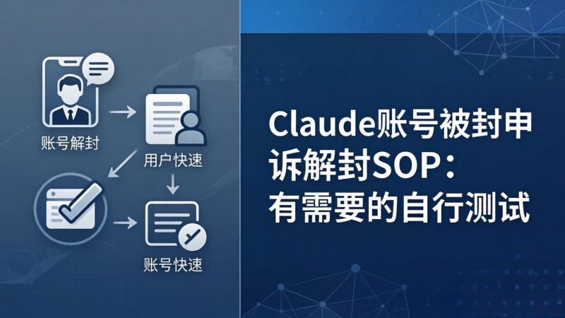 Claude账号被封申诉解封SOP：有需要的自行测试 - 技研社-技研社