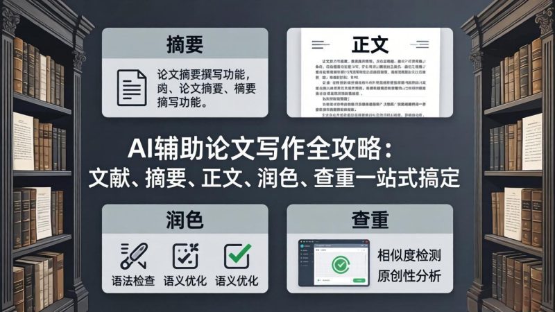 AI辅助论文写作全攻略：文献、摘要、正文、润色、查重一站式搞定 - 技研社-技研社