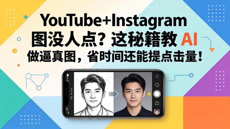 YouTube+Instagram图没人点?这秘籍教 AI 做逼真图,省时间还能提点击量 - 技研社-技研社