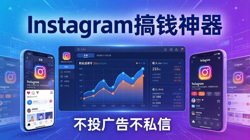Instagram搞钱神器:月涨6万粉+月入5万刀,不投广告不私信,靠算法+低价产品 - 技研社-技研社