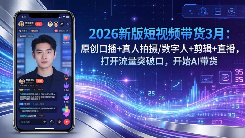 2026新版短视频带货3月-技研社
