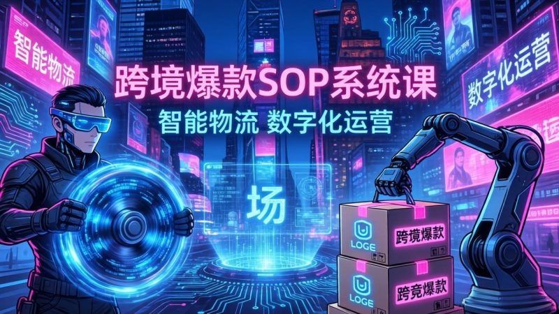 跨境爆款SOP系统课-技研社