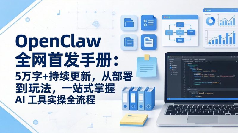 OpenClaw 全网首发手册:5万字+持续更新,从部署到玩法,一站式掌握 AI 工具实操全流程 - 技研社-技研社
