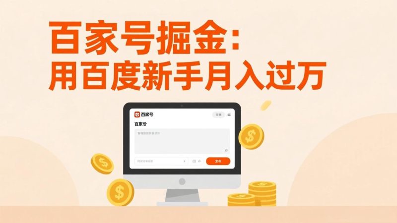 想搞百家号掘金?这份副业实操资料把路铺好了-技研社