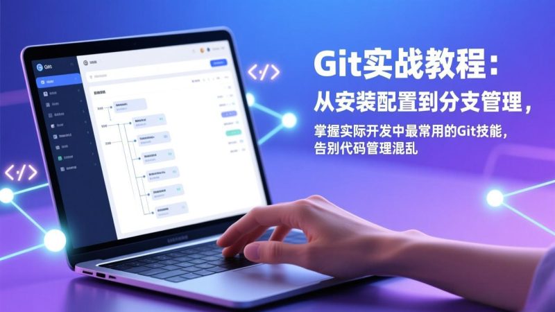 Git实战教程:从安装配置到分支管理,掌握实际开发中最常用的Git技能,告别代码管理混乱 - 技研社-技研社