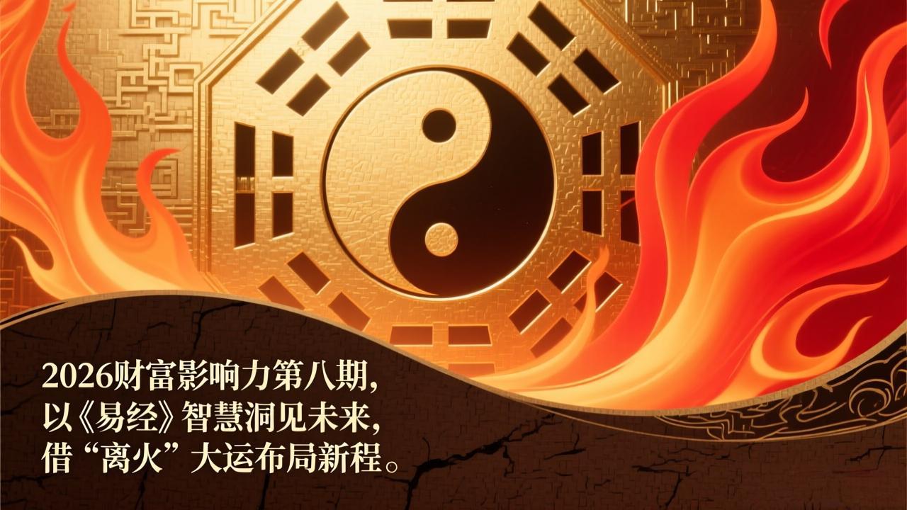 2026财富影响力第八期,以《易经》智慧洞见未来,借“离火”大运布局新程 2026财富影响力第八期,以《易经》智慧洞见未来,借“离火”大运布局新程
