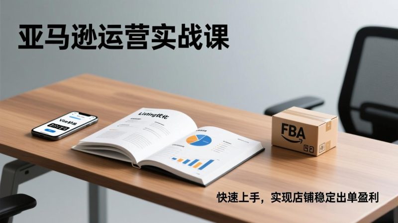 想搞亚马逊运营实战课?这份副业实操资料把路铺好了-技研社