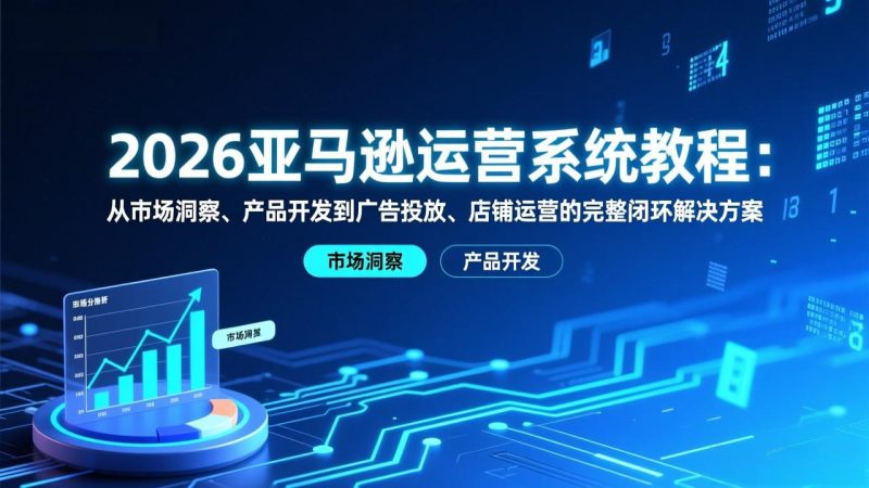 2026亚马逊运营系统教程-技研社