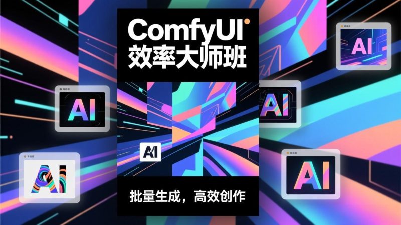 ComfyUI效率大师班-技研社