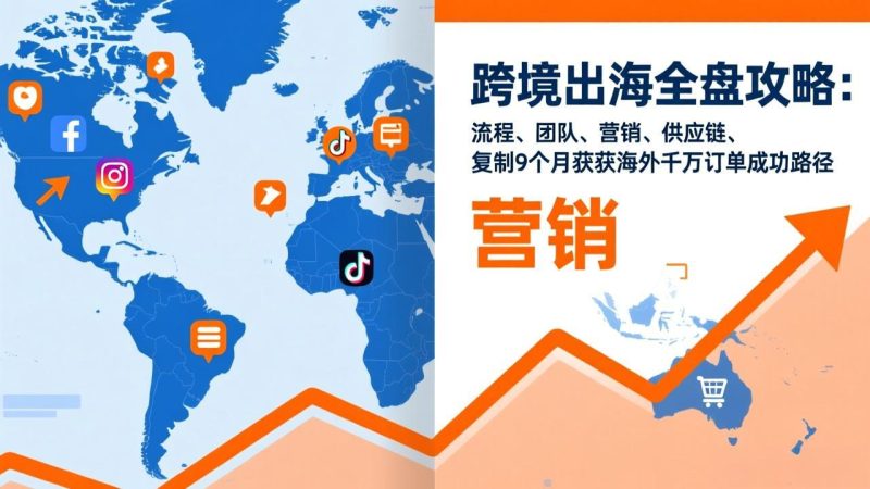 跨境出海全盘攻略:流程,团队,营销,供应链,复制9个月斩获海外千万订单成功路径 - 技研社-技研社