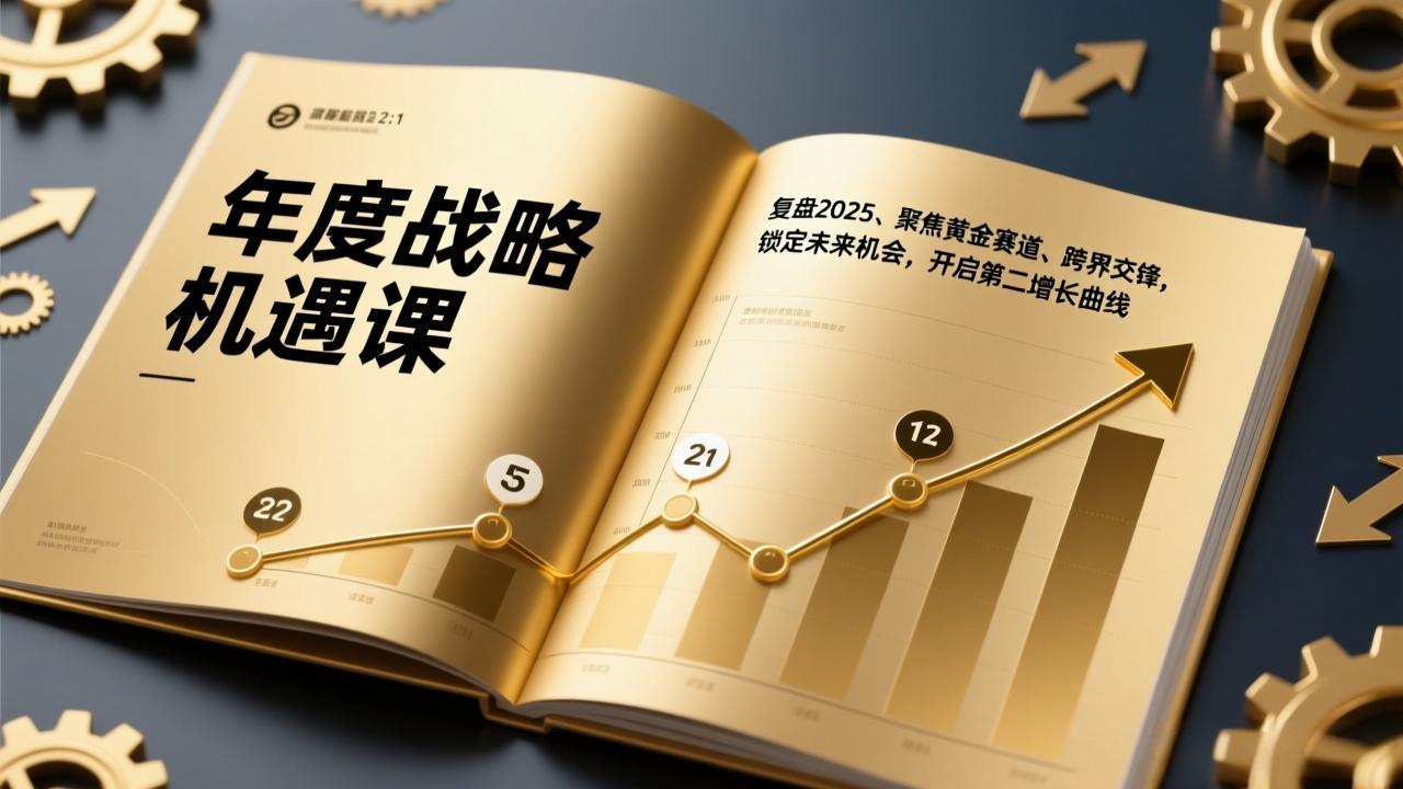 年度战略机遇课,复盘2025、聚焦黄金赛道、跨界交锋,锁定未来机会,开启第二增长曲线 年度战略机遇课,复盘2025、聚焦黄金赛道、跨界交锋,锁定未来机会,开启第二增长曲线