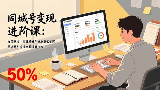 想搞同城号变现进阶课?这份副业实操资料把路铺好了-技研社