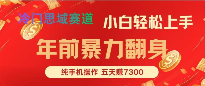 想搞年前爆火项目?这份副业实操资料把路铺好了-技研社