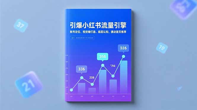 引爆小红书流量引擎，账号定位、视觉锤打造、底层认知，撬动首页推荐 - 技研社-技研社
