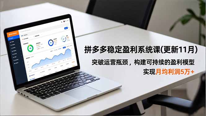 拼多多稳定盈利系统课(更新11月),突破运营瓶颈,构建可持续的盈利模型,实现月均利润5万+ 拼多多稳定盈利系统课(更新11月),突破运营瓶颈,构建可持续的盈利模型,实现月均利润5万+