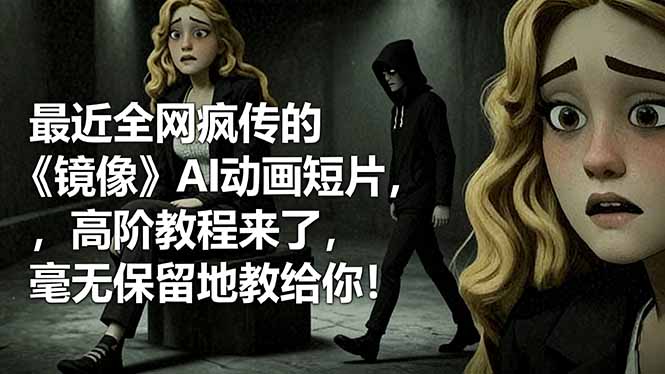 最近全网疯传的《镜像》AI动画短片,高阶教程来了,毫无保留地教给你! 最近全网疯传的《镜像》AI动画短片,高阶教程来了,毫无保留地教给你!