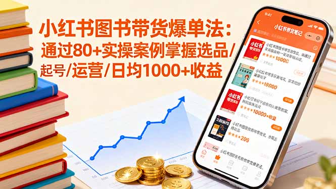 小红书图书带货爆单法-技研社