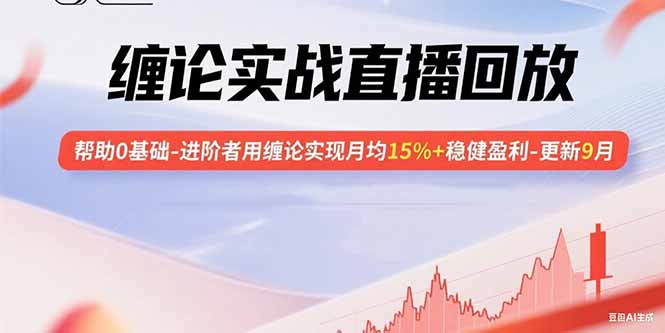 缠论实战直播回放:帮助0基础-进阶者用缠论实现月均15%+稳健盈利-更新9月 缠论实战直播回放:帮助0基础-进阶者用缠论实现月均15%+稳健盈利-更新9月