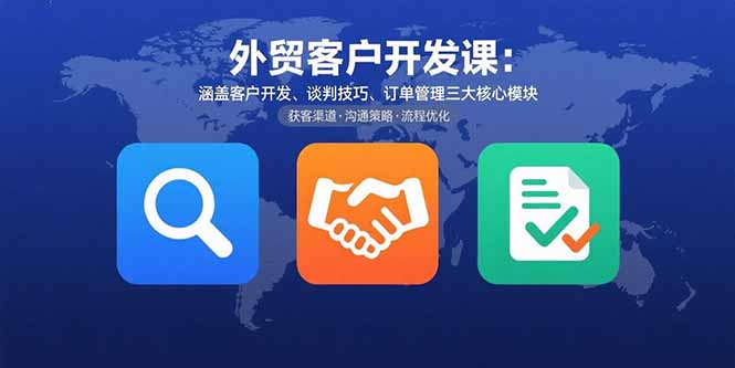 想搞外贸客户开发课?这份精品资源资料把路铺好了-技研社