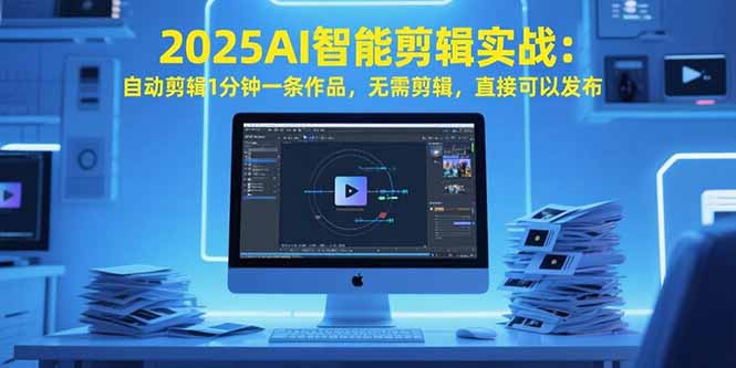 2025AI智能剪辑实战:自动剪辑1分钟一条作品,无需剪辑,直接可以发布 2025AI智能剪辑实战:自动剪辑1分钟一条作品,无需剪辑,直接可以发布