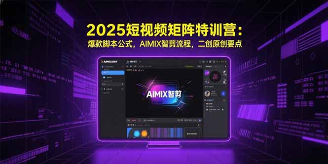 2025短视频矩阵特训营-技研社