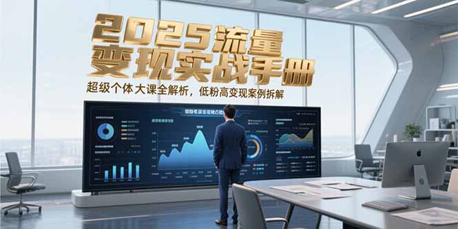 2025流量变现实战手册:超级个体大课全解析,低粉高变现案例拆解-技研社
